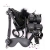 10 Pcs BDSM Sex Bondage Set with Handcuffs Nipple Clamps Gag Whip Rope Sex Toys For Couples