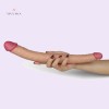 14Inch 36CM Double Ended Dildo Realistic Tapered Double Penetration Dong Lesbian Sex In India