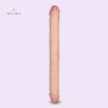 17Inch 43CM Double Ended Dildo Realistic Slim Flexible Double Dong Lesbian Sex In India