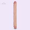 17Inch 43CM Double Ended Dildo Realistic Slim Flexible Double Dong Lesbian Sex In India