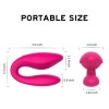 2 In 1 Clitoral G-spot Couples Vibrator Wireless 10 Vibrating Modes