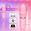 2 in 1 Tongue Vibrator Penis Ring 10 Powerful Vibration Frequencies Clitoris Stimulator Oral Couples Sex Toys India