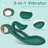 G Spot Rabbit Vibrator Dual Stimulator Adult Toys for Clitoral Nipple Anal with 10×10 Vibration Modes