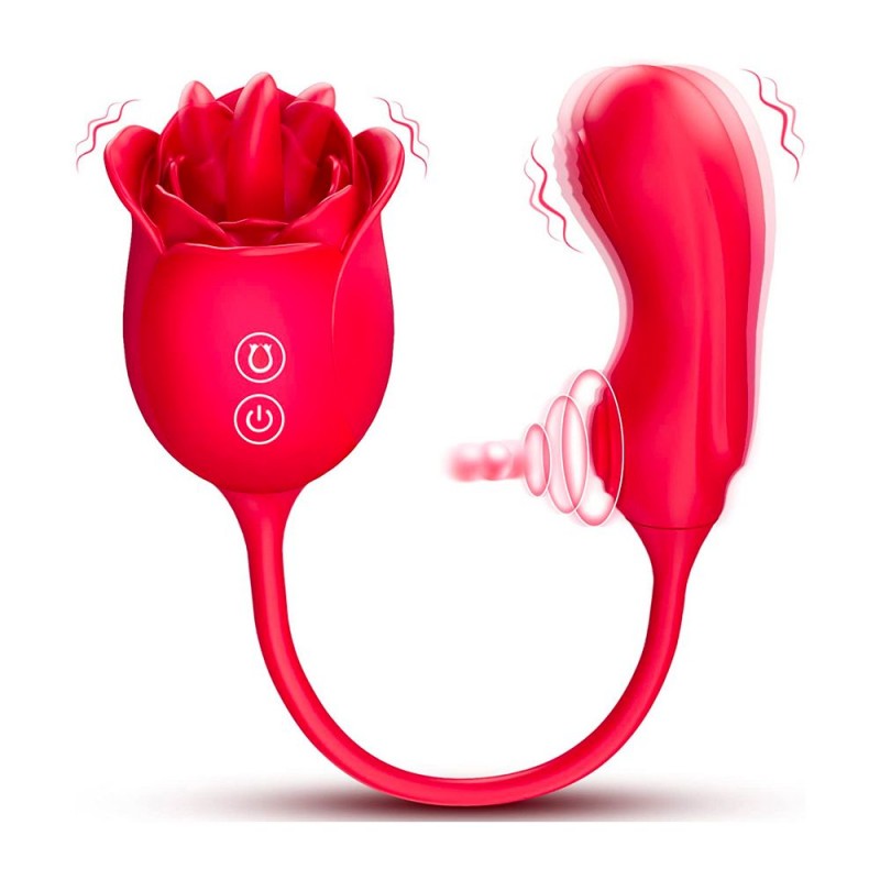 Robyn Tongue Tapping Dildo Massager