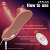Realistic Thrusting & Vibrating Dildo - 6-in-1 Heated, Suction Cup & Strap-On Adult Toy for Women Realistic Thrusting & Vibrating Dildo - 6-in-1 Heated, Suction Cup & Strap-On Adult Toy for Women