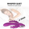 3 in 1 Rabbit Vibrator G Spot Clitoris Stimulation Clit Anal Stimulating Rechargeable