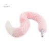 32 Inch Pink Tail Plug Metal Butt Plug India Anal Play