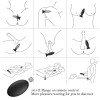 3Pcs Vibrating Butt Plug Set India Anal Training Kit 9 Vibration Modes Remote Control Suction Cup Base Anal Sex Toy
