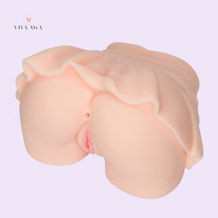 3D Simulation Soft Pussy and Ass Masturbators Adult Male Sex Toy