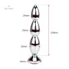 4 Colors Jeweled Plug Stainless Plug India Anal Play