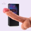 Sex Dildo with a pair of fully round textured balls Sex Toys for Woman