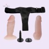 4Inch 10CM Strap On Dildo Two Mini Dildo Realistic Small Penis Beginner Lesbian Sex Toy India