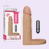 5.8Inch 15CM Anal Dildo India Strap On 10 Speeds Vibrating Realistic Penis Cock Anal Toys