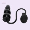 5.5" Black Inflatable Plug Silicone