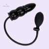 5.5" Black Inflatable Plug Silicone