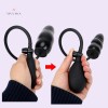 5.5" Black Inflatable Plug Silicone