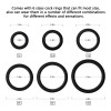 6 Different Size Cock Rings Set India Soft Medical Silicone Penis Ring Set for Men or Couples