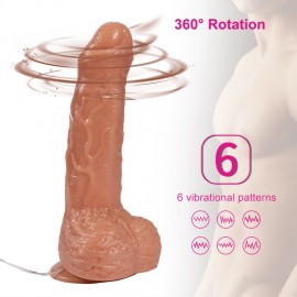 7.1Inch 18CM Realistic Dildo Vibrator Penis Cock Sex Toy In India