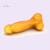 7.3" Golden Dildo With Suction Cup Artificial Penis Adult Sex Toys India