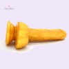 7.5" Golden Dildo With Suction Cup Artificial Penis Adult Sex Toys India