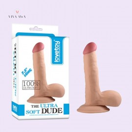 7.5 Inch 19CM Realistic Dildo India Super Soft Penis Cock Flesh Dildo Sex Toys Online