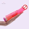 6 Inch Jelly Vibrating Dildo Feel Real Flexible Penis