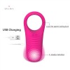 Cocking Vibrating Vibrator Delay USB Rechargeable Premature Ejaculation Massager Adult Sex Toy