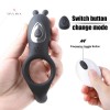 9 Speed Cock Sex Ring Vibrator Couples Dual Vibration Penis Vibrator Ring Sex Toys for Men