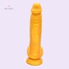 9.3" Golden Dildo With Suction Cup Artificial Penis Adult Sex Toys India