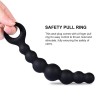 Anal Beads Silicone Anal Sex Toys With Safe Pull Ring