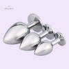 3 Pcs Luxury Stainless Steel Jewelry Plug