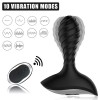 Anal Sex India Anal Vibrator 10 Vibration Modes Prostate Play Wireless Remote Butt Plug