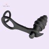 Vibrating Plug with Cock Ring 10 Speed Waterproof