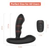 Anal Sex India Prostate Massager Heating 16 Vibration Modes P-Sot Stimulation Vibrating Butt Plug