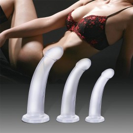 Anal Training India 3PCS Anal Butt Plug Trainer Kit Set With Strong Suction Cup Anal Training India 3PCS Anal Butt Plug Trainer Kit Set With Strong Suction Cup