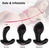 Anal Vibrator Inflatable Butt Plug Prostate Massager 10 Vibrating Expand Modes India Anal Sex Toy