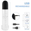 Automatic Penis Pump With Masturbation Sleeve 2 in1 Rechargeable Electronic India Male Masturbator Sex Toy