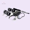 BDSM Indian Bondage Sex 7 Pcs BDSM Fetish Set Bed Sex Tools With Leather Whip