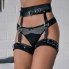 BDSM Leg Harness Caged Thigh Holster Garters Waist