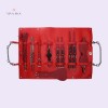 BDSM Toys India Bondage Kit Premium Leather 8 Pcs Red