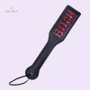 BITCH Spanking Paddle India Faux Leather BDSM Paddle For Sex Play