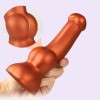 Big Huge Realistic Dildo Penis Anal Dildo Golden/Black Soft Liquid Silicone Anal Sex India