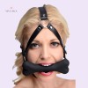 Bite Gagball Mouth Gag Hound Bone Gag Head Harness Stick Head Harness Mask Bondage