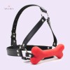 Bite Gagball Mouth Gag Hound Bone Gag Head Harness Stick Head Harness Mask Bondage