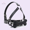 Bite Gagball Mouth Gag Hound Bone Gag Head Harness Stick Head Harness Mask Bondage