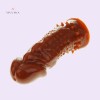 Brown Wolftooth Penis Sleeve Male Sex Toy