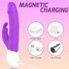 Bunny Vibrator Female Masturbation India G-spot Clitoris Stimulation Waterproof Rechargeable 9 Strong Vibrations