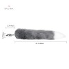 Fox Tail Plug Stainless Steel