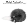 Butt Plug Fox Tail Stainless Steel BDSM India Roleplay Plug