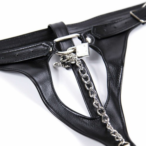 Locked Chastity Belt